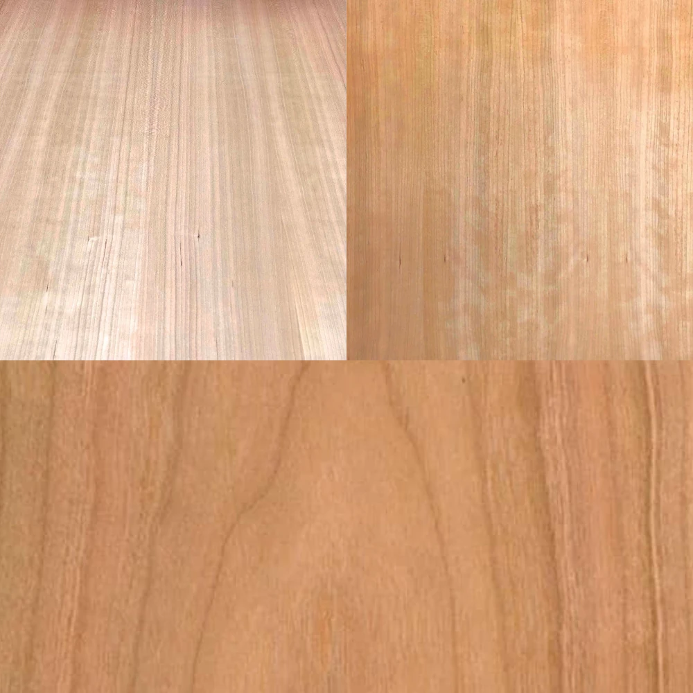 High-quality American Cherry veneer for cabinetry, wall panels, and furniture