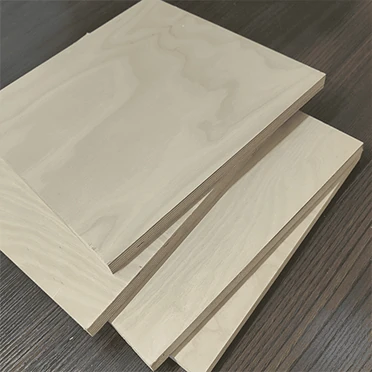 birch plywood sheet smooth surface furniture grade panel