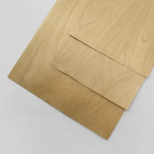 Birch veneer sheets with smooth surface for furniture and interior decoration
