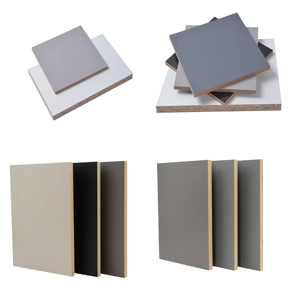 Eco-friendly PET plywood sheets with textured finish for furniture and interiors