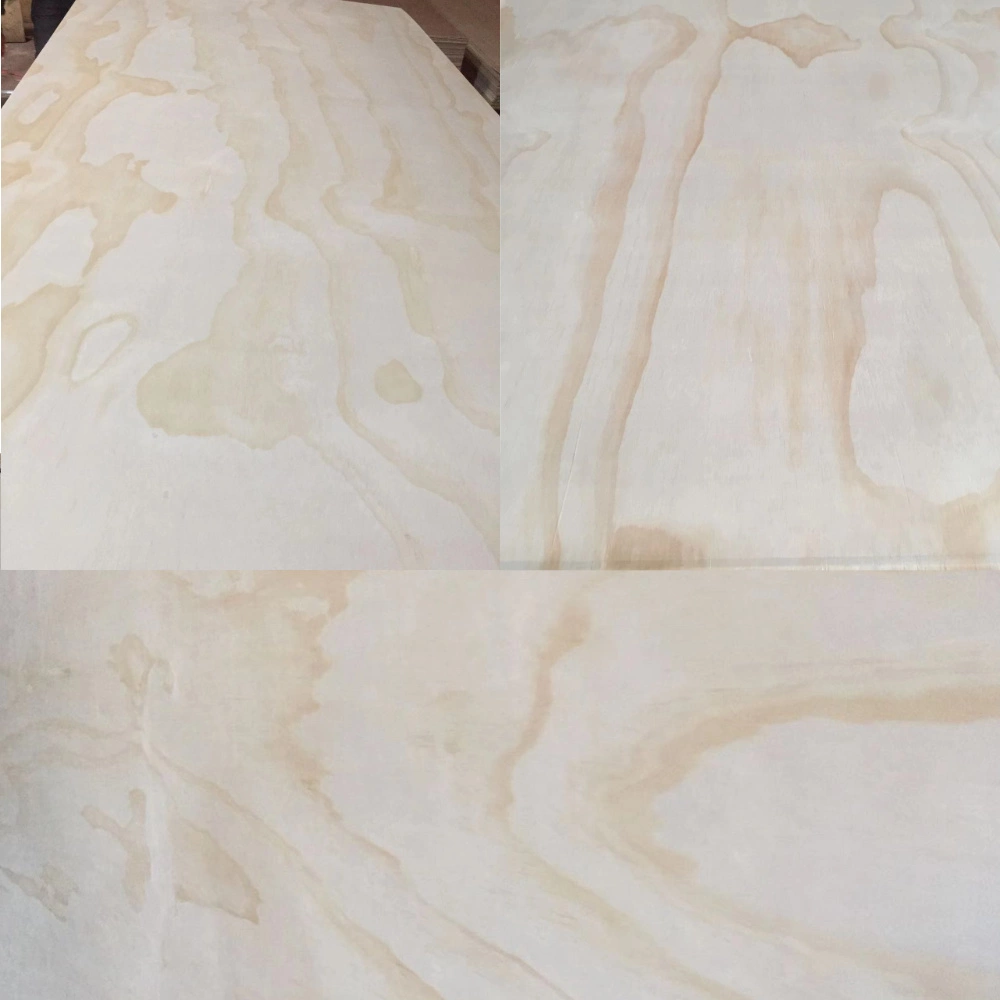 Furniture-grade Pine plywood sheets for decorative interior and cabinetry