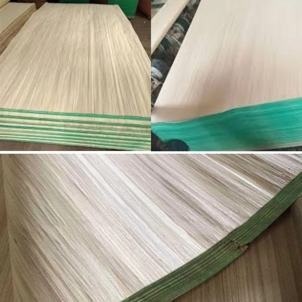 Recon veneer sheets with smooth surface for furniture and interior decoration