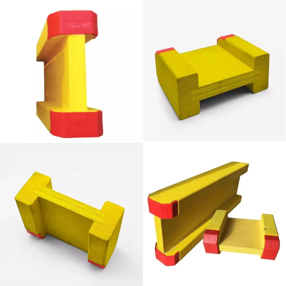 h20 timber beam with high strength wood flange and web structure for construction formwork support