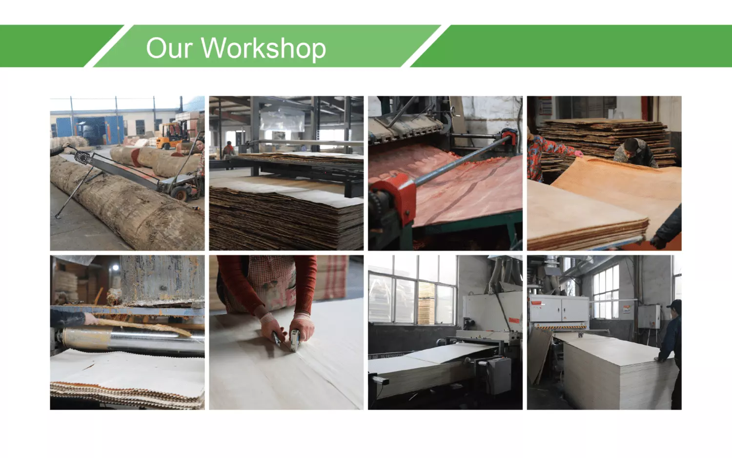 Oficina do Bait Group apresenta instalações e equipamentos de produção avançados para a fabricação de placas de MDF.