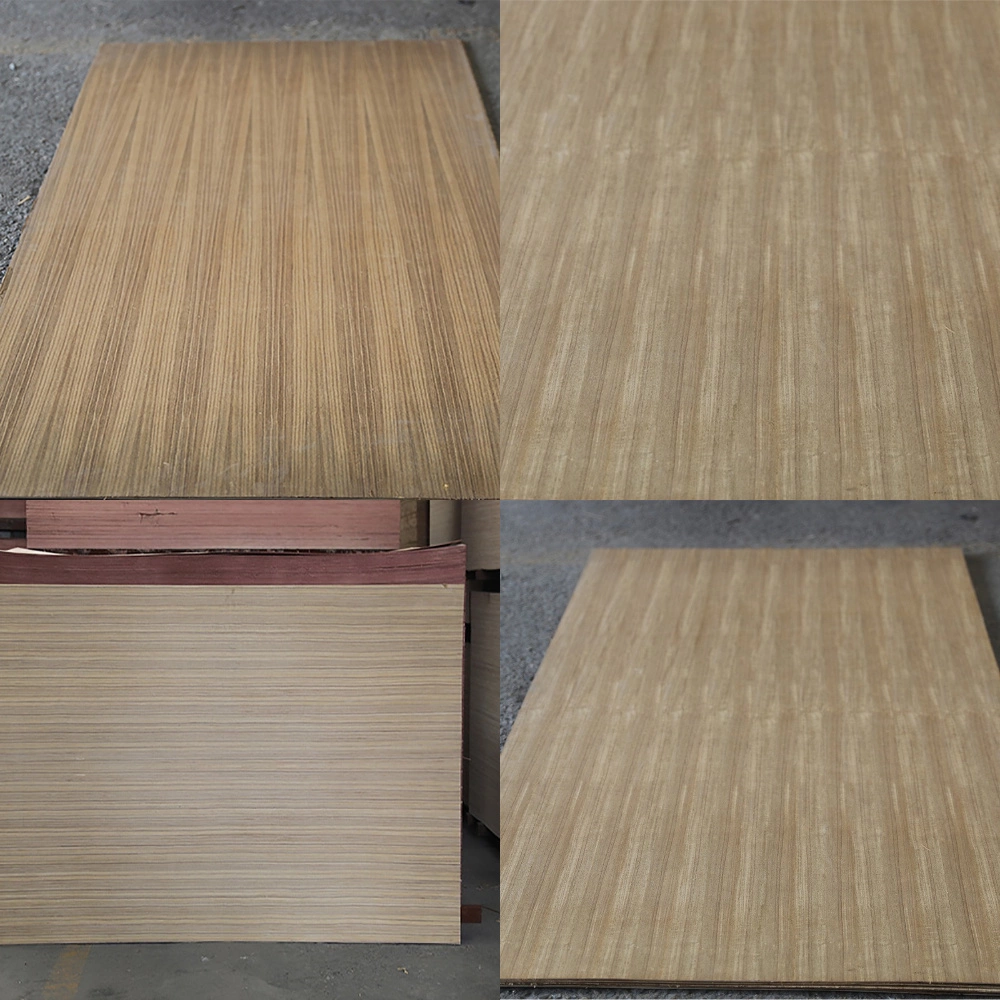 Fancy plywood with decorative wood veneer surface used for furniture and interior applications.