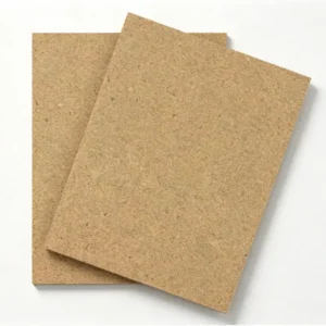 Raw MDF board sheet, unfinished medium density fiberboard for furniture and construction