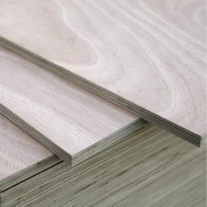 Gabon Okoume plywood veneer face natural wood panel for furniture cabinet making