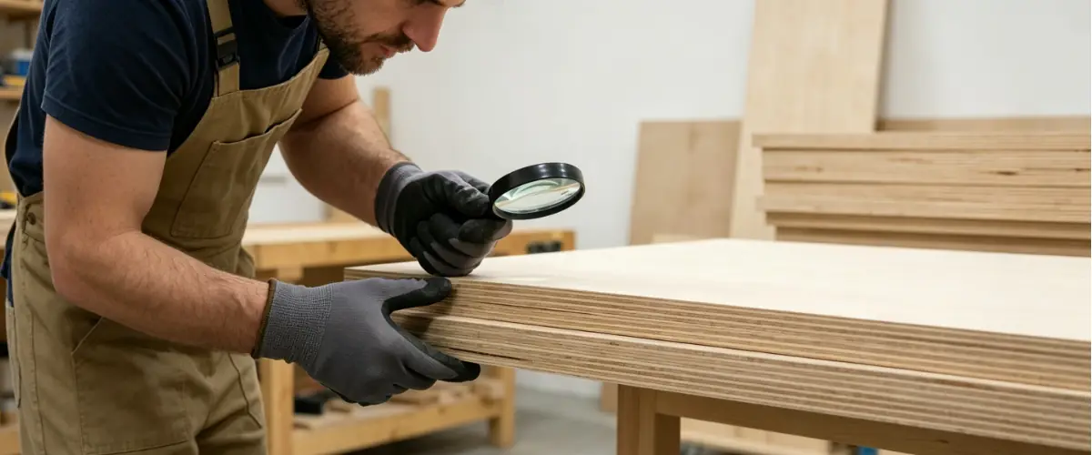 How to choose birch plywood for DIY furniture and woodworking projects.