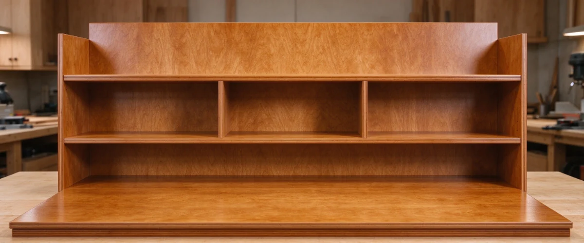 Staining plywood without sanding and how surface preparation affects stain absorption and color.