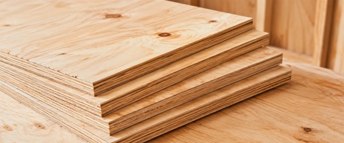 BCX vs CDX plywood comparison showing the key differences between the two types of plywood
