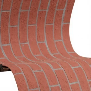Brick Pattern MCM Panel with realistic brick texture for interior and exterior wall cladding.