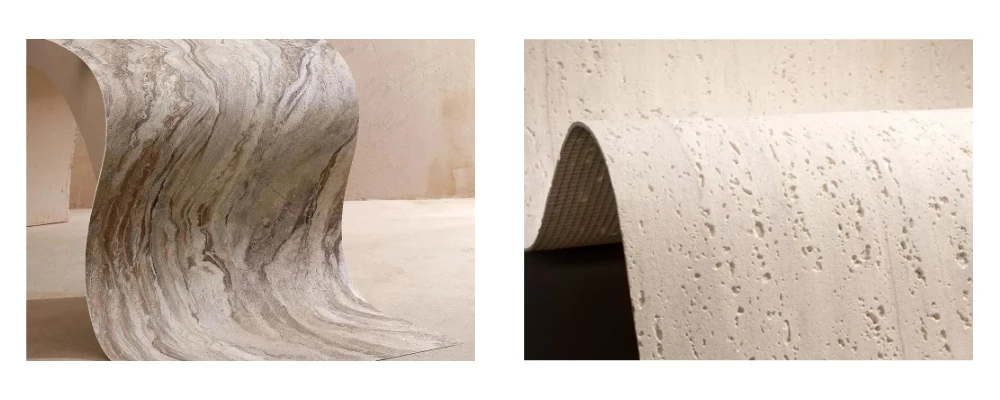 Marble Effect MCM Panel with a realistic natural marble finish for interior and exterior wall cladding.