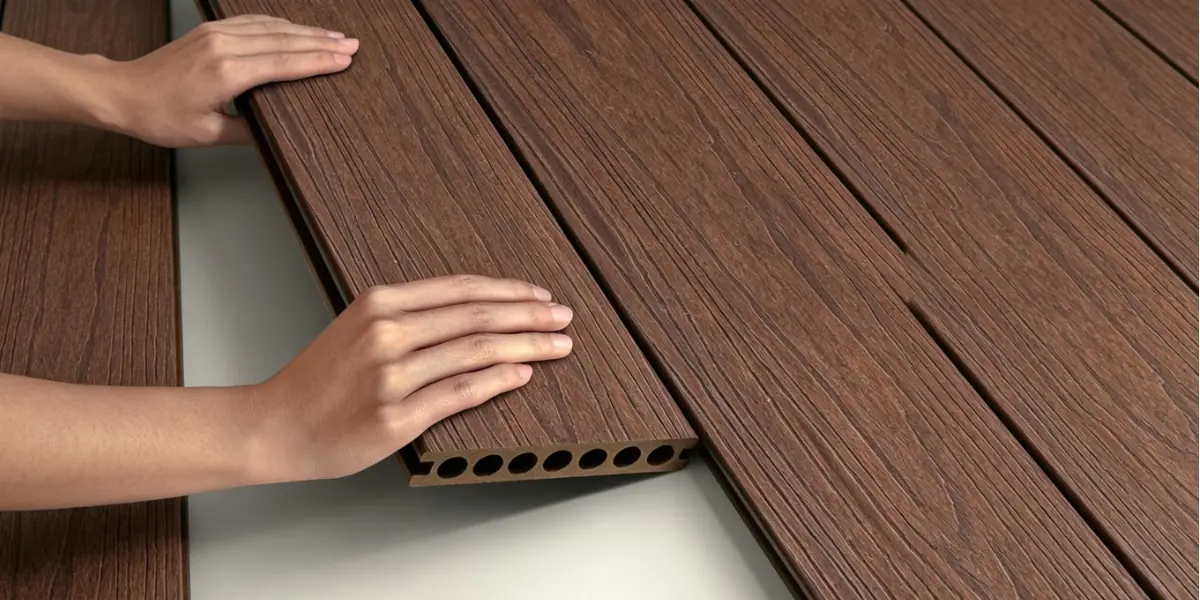 Factors affecting WPC decking temperature including color, sunlight exposure, material composition, and ventilation.