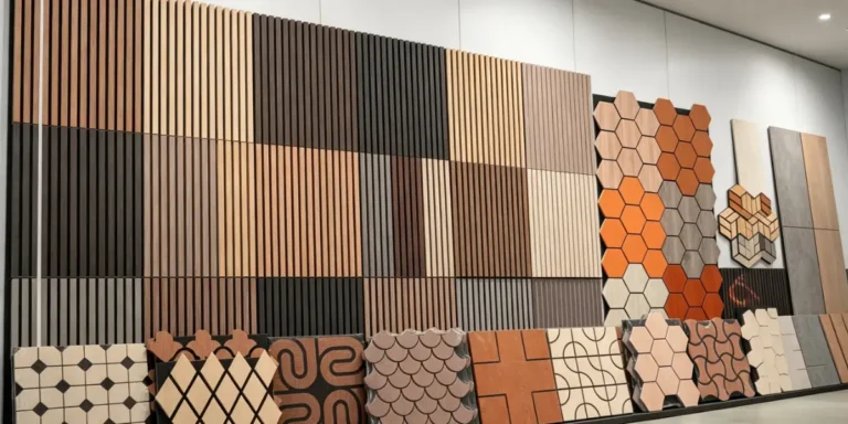 Acoustic wall panels vs soundproofing materials comparison showing their different functions and applications.