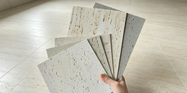 Flexible stone panels used in hotels and commercial spaces for decorative wall applications.