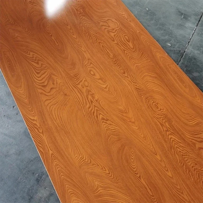 Glossy melamine plywood with high shine surface for furniture and interior decoration