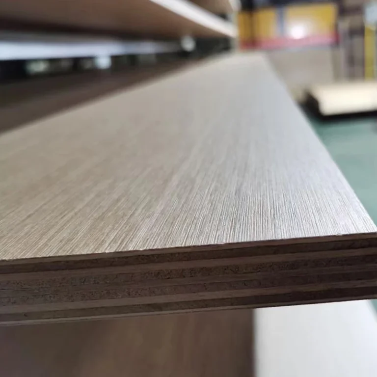 Matte finish melamine plywood panels for modern furniture, cabinets, and interior design