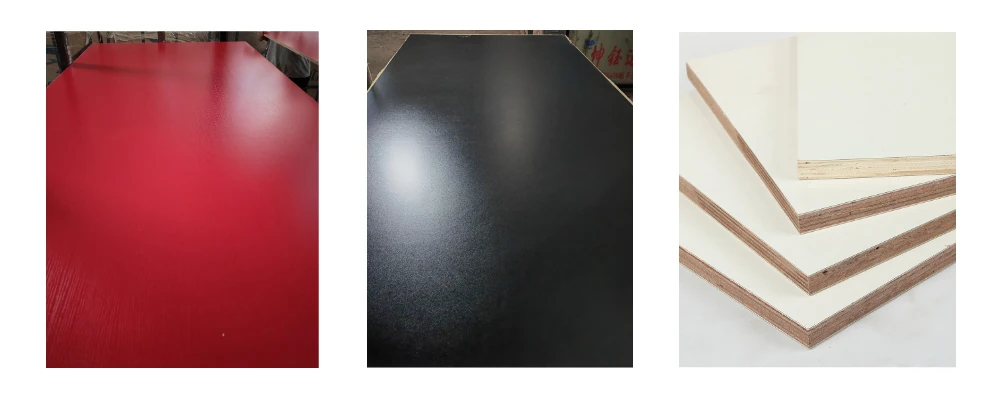 Eco-friendly solid color melamine plywood sheets for furniture and interior panels