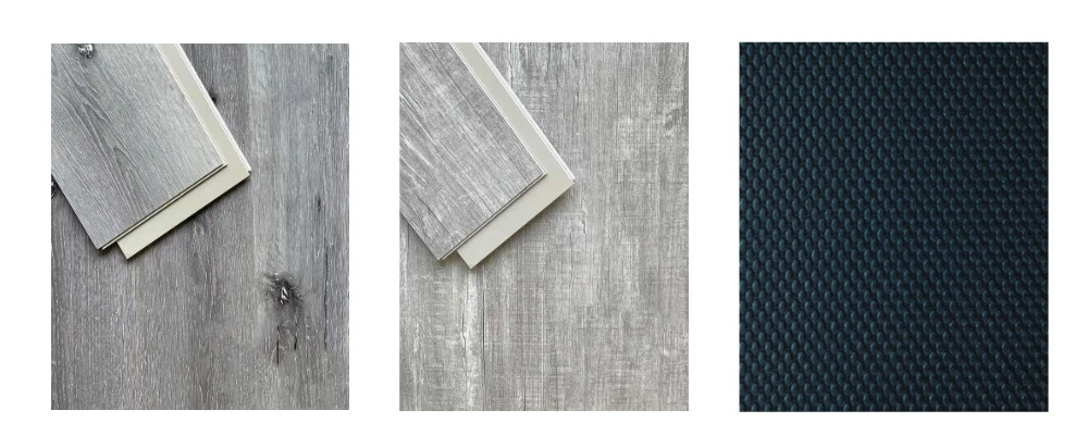 SPC flooring with stone texture for living room, office, and interior decoration