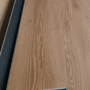 Waterproof wood grain SPC vinyl flooring for residential and commercial use