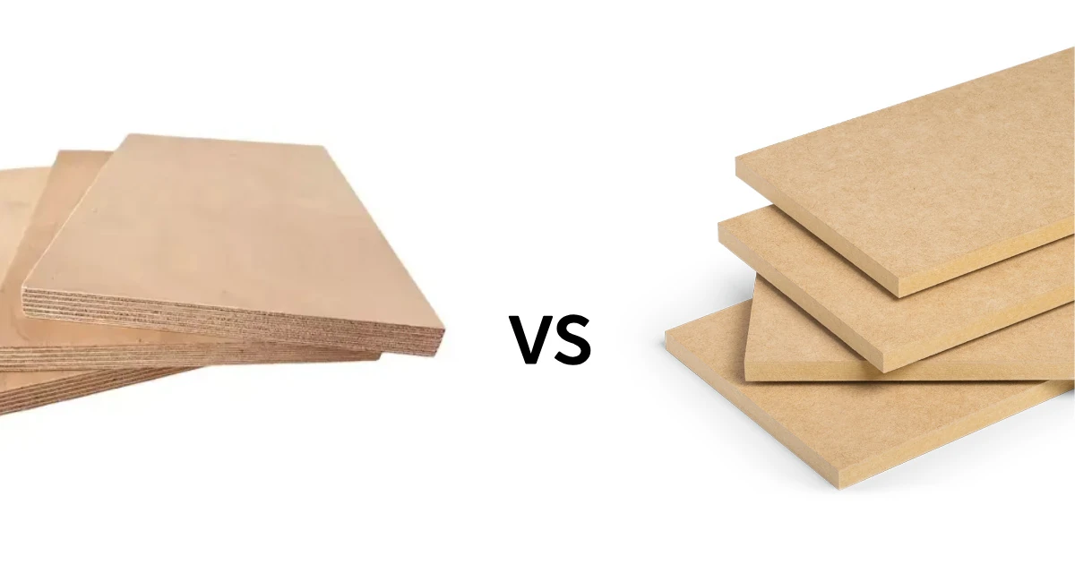 Birkensperrholz vs. MDF: Materialvergleich – Struktur, Oberfläche und Dichte