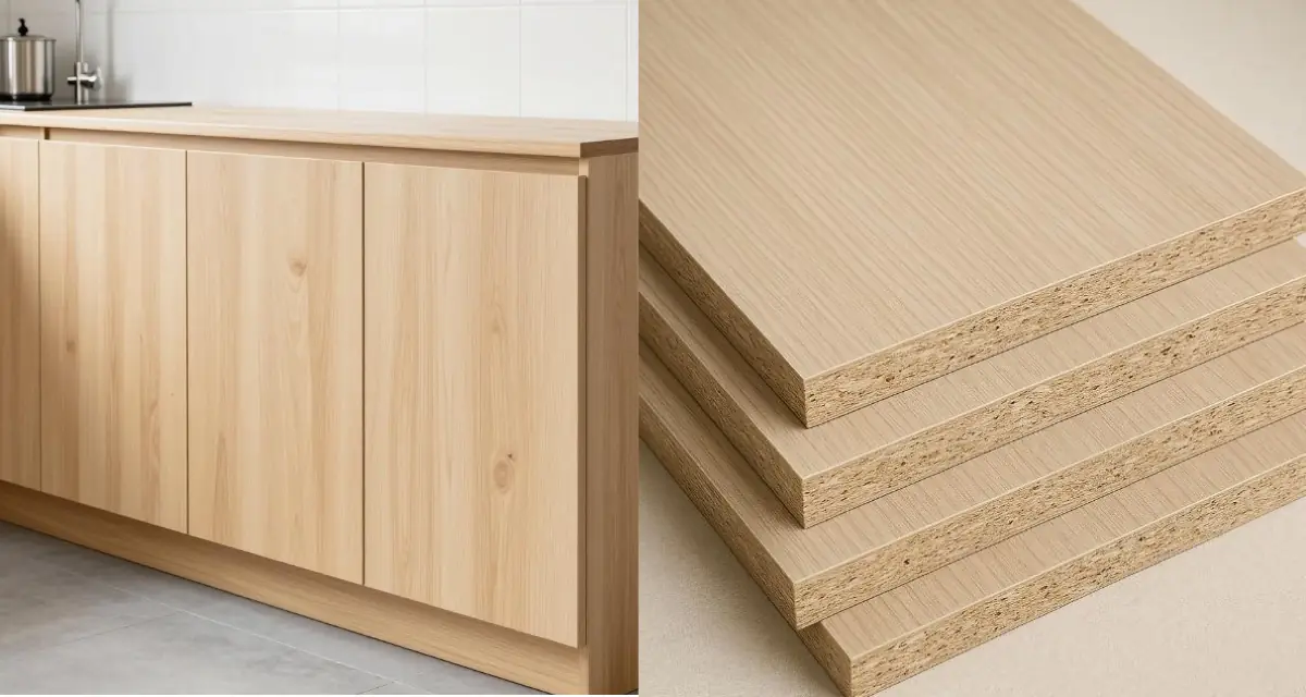 melamine plywood kitchen cabinets design