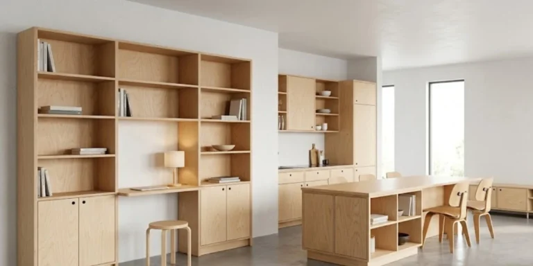 Anwendung von Birkensperrholz für Möbel im Schrank- und Innenausbau