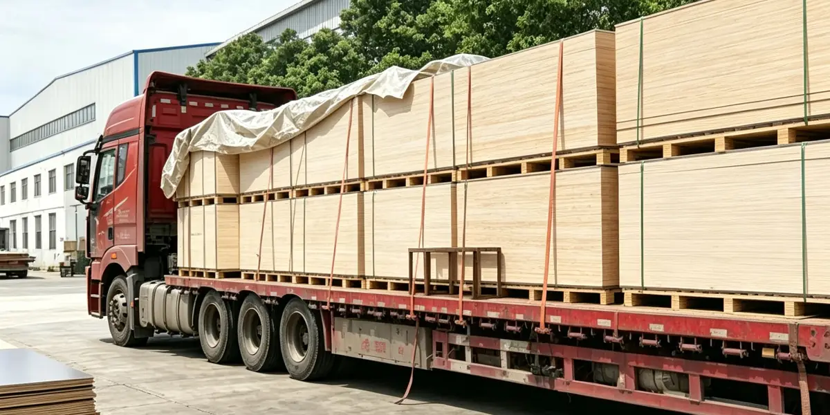 High quality film faced plywood ready for export