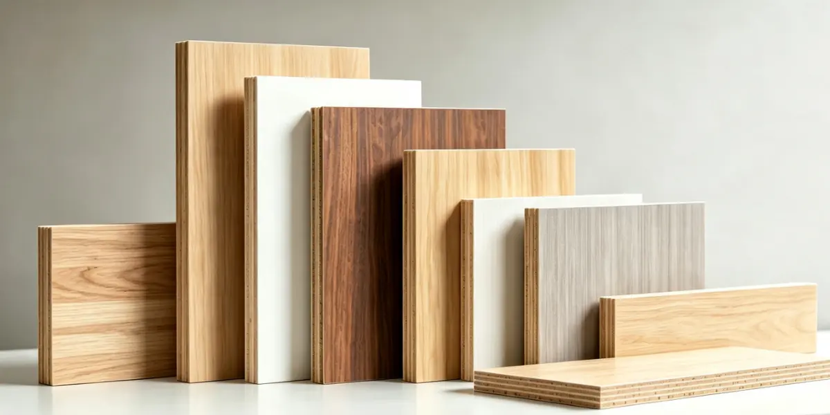 Popular melamine plywood colors