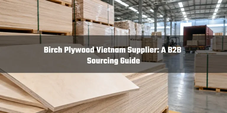 Birch plywood Vietnam supplier for B2B buyers