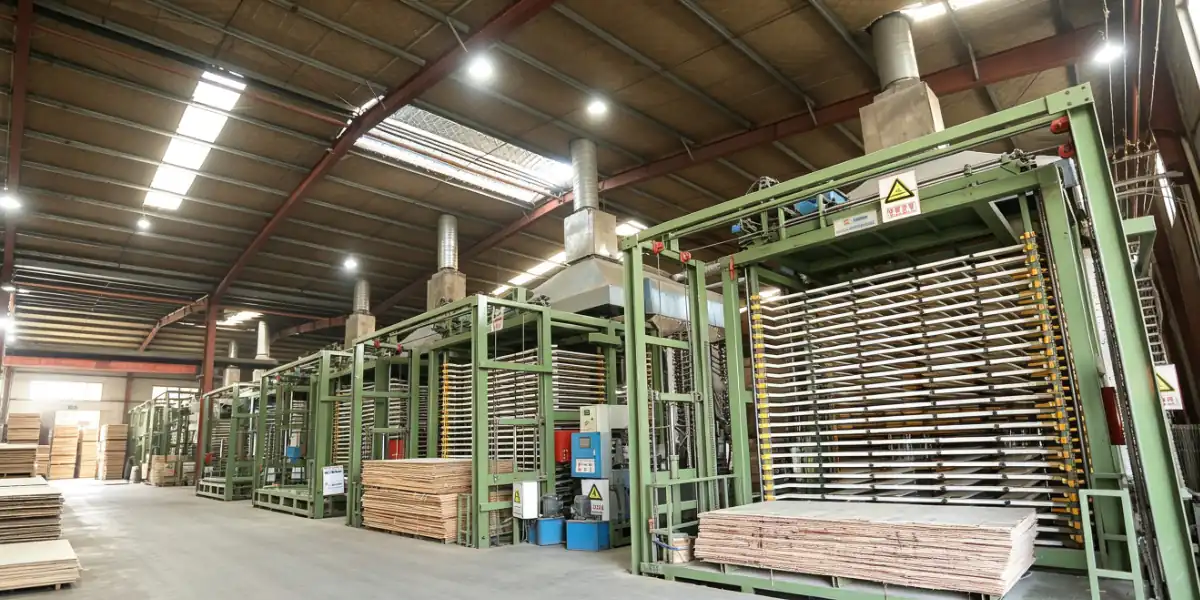 Plywood manufacturer factory production line
