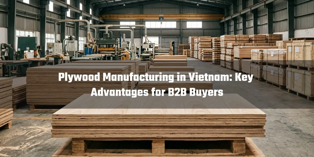 Plywood manufacturing in Vietnam for international buyers