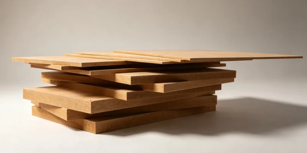 What is MDF board - raw medium density fiberboard panels