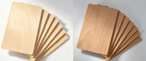 Birch plywood vs Okoume plywood comparison