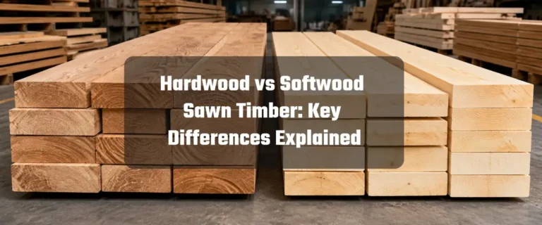 hardwood vs softwood sawn timber