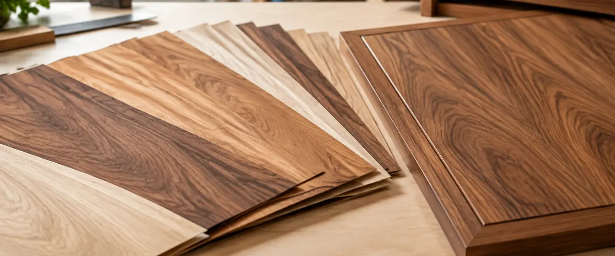 Veneer matching for consistent furniture finishes