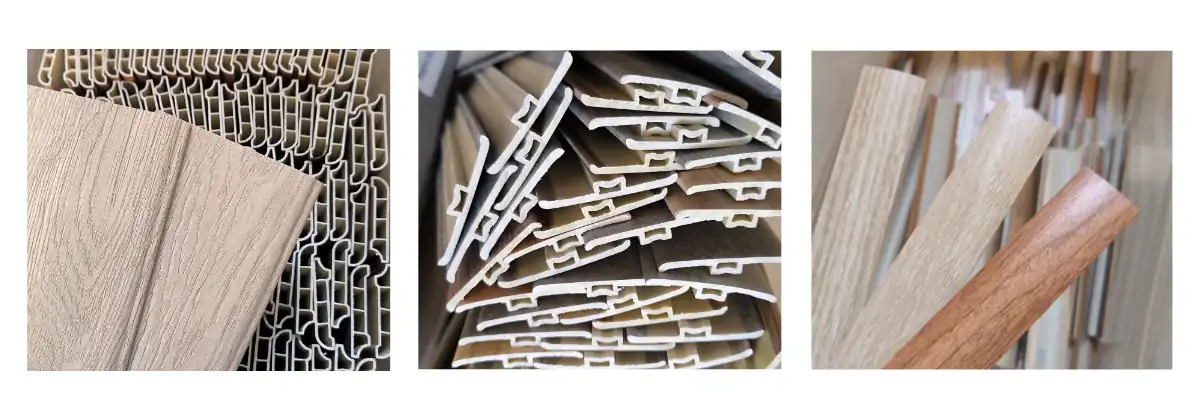 SPC-Fußleisten für moderne Inneneinrichtung