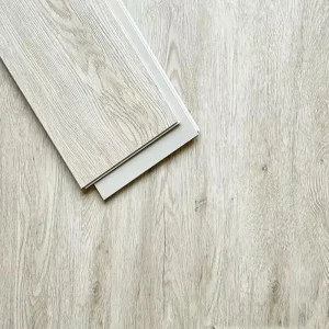 SPC flooring display with modern waterproof surface finish