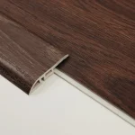 SPC flooring reducer edge detail for seamless floor transition