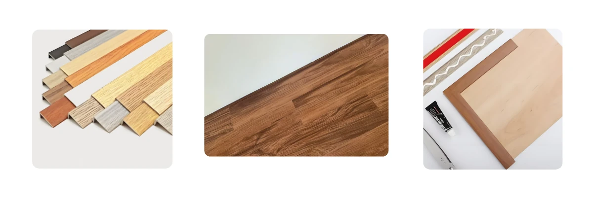 SPC L-Moulding detail showing surface texture and structure