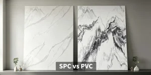 SPC wall panels vs PVC wall panels comparison for interior decoration
