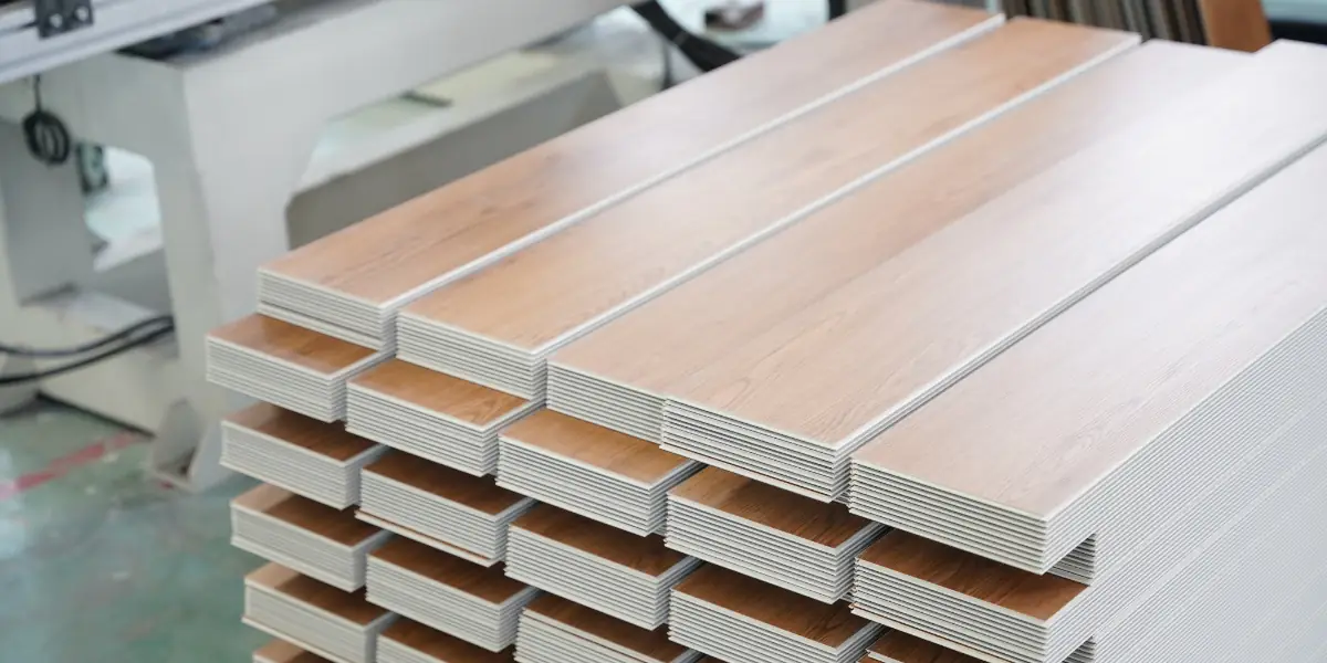 SPC flooring manufacturer factory and production line