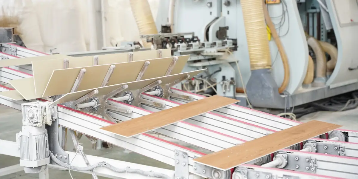 SPC flooring OEM manufacturing process