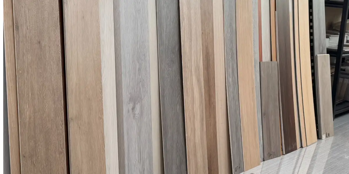 SPC flooring samples for importers and distributors