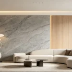 SPC wall panel lifespan in a modern residential interior