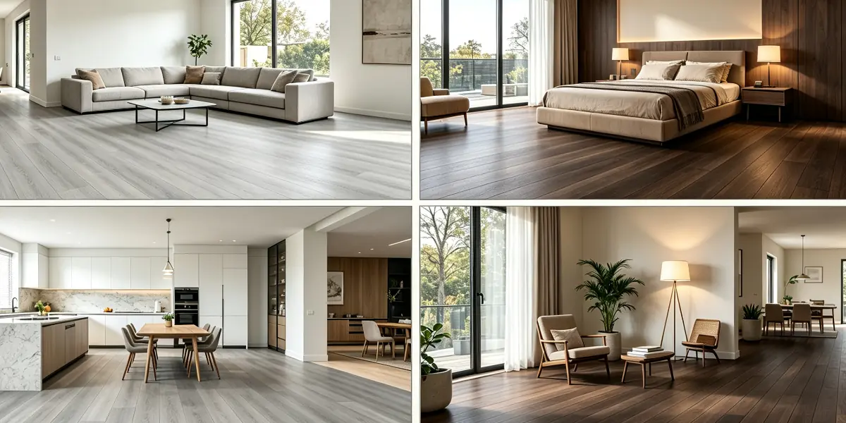 SPC and WPC flooring applications for residential and commercial spaces
