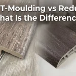 SPC T-moulding vs reducer installed between level and different-height flooring surfaces